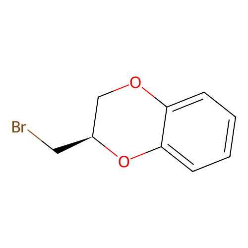 2-Bromomethyl-1,4-benzodioxane, (R)- structure