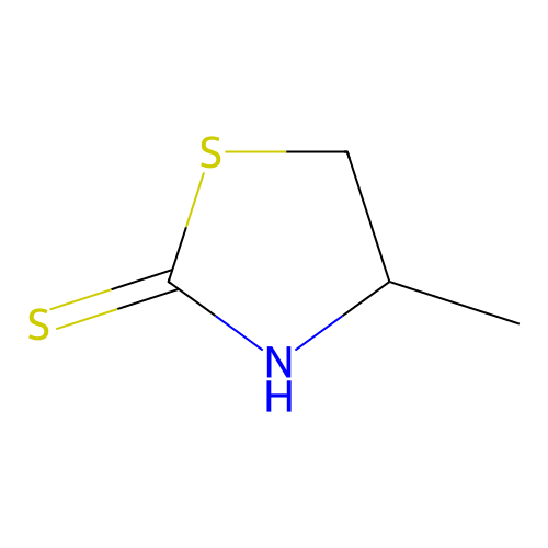 4-Methylthiazolidine-2-thione structure