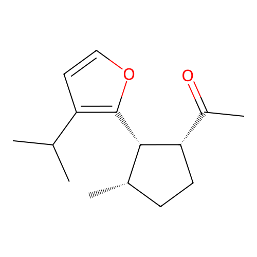 Furopelargone A structure