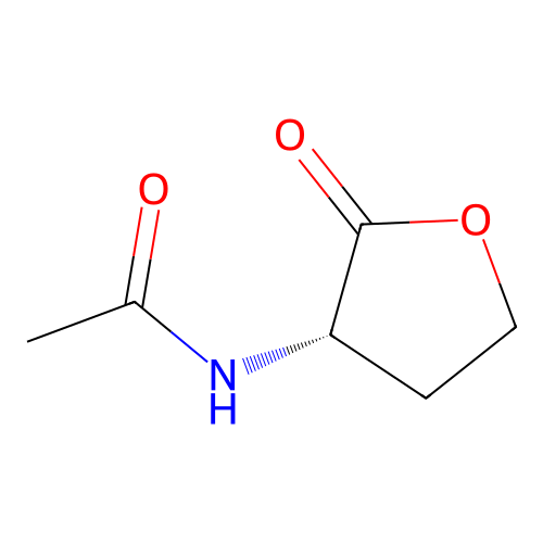 Acetyl-L-homoserine lactone structure