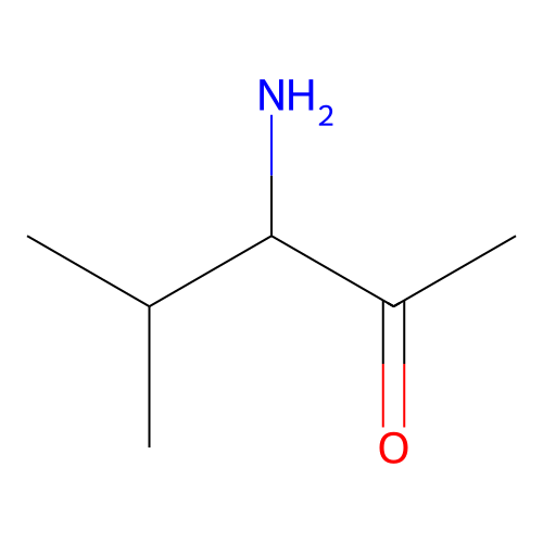 3-Amino-4-methylpentan-2-one structure