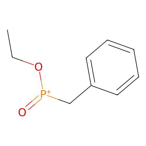 Benzyl(ethoxy)oxophosphanium structure