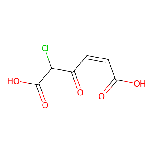 5-Chloromaleylacetic acid structure