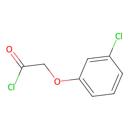 3-Chlorophenoxyacetyl chloride structure