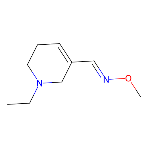 1-(1-ethyl-3,6-dihydro-2H-pyridin-5-yl)-N-methoxymethanimine structure