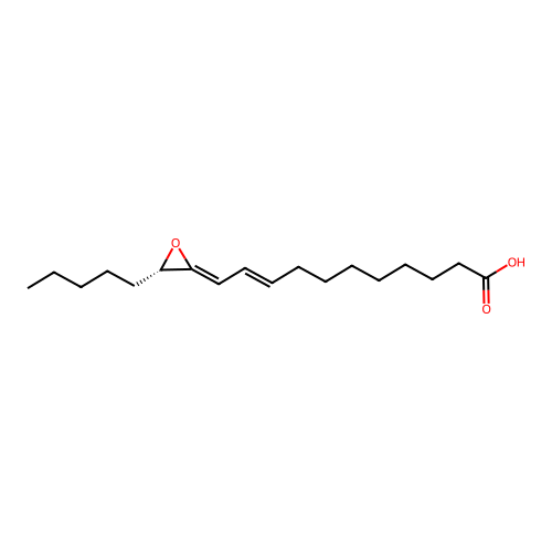12,13-Epoxy-9(2),11-octadecadienoic acid structure