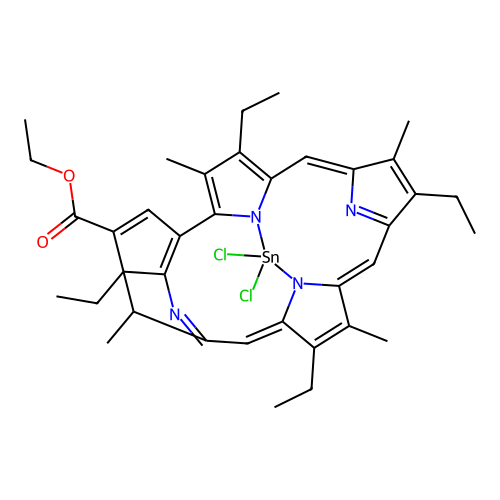 Rostaporfin structure