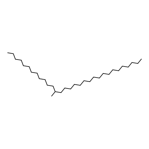 13-Methylhentriacontane structure