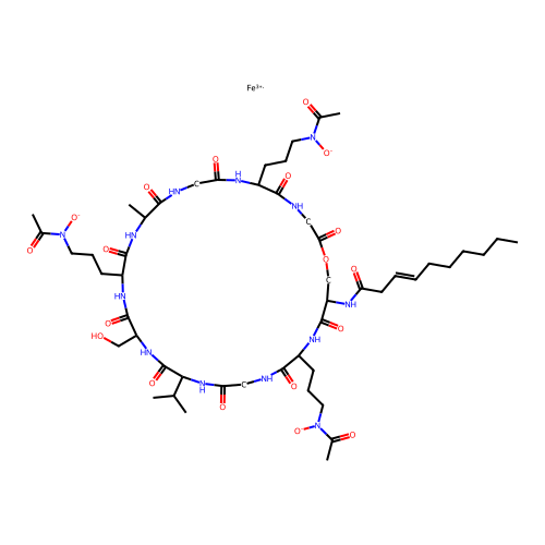Ferrocin A structure