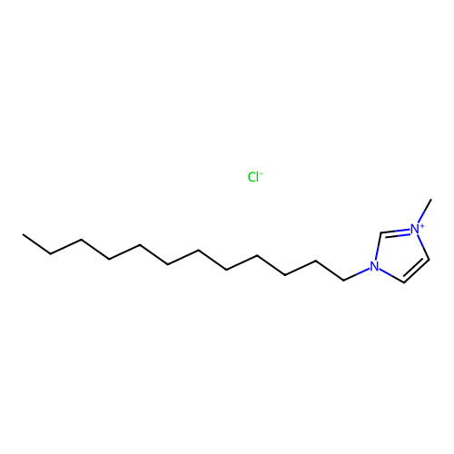 1-Dodecyl-3-methyl-1H-imidazol-3-ium Chloride structure