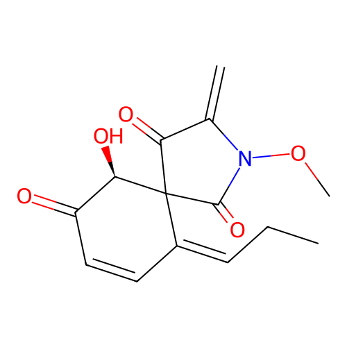 Triticone A structure