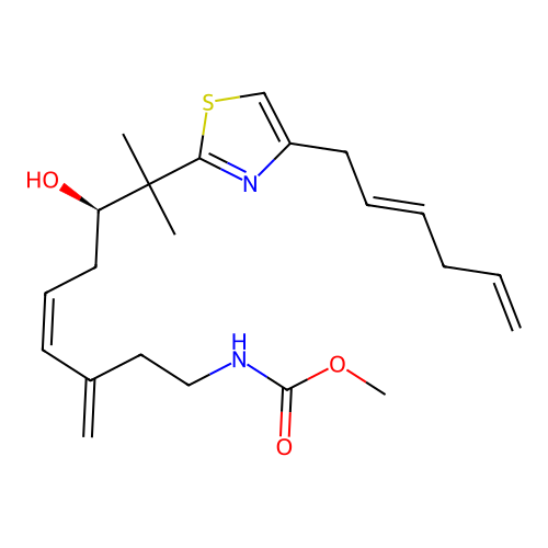 Mycothiazole structure
