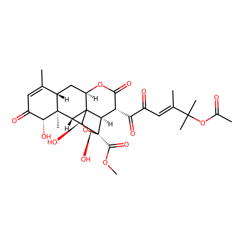 Bruceanol C structure