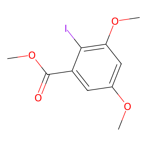 Methyl 2-iodo-3,5-dimethoxybenzoate structure