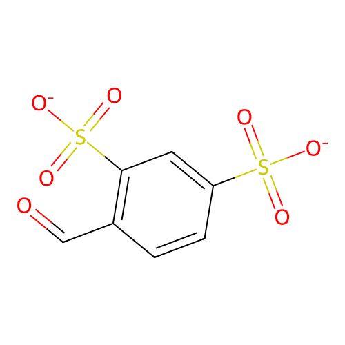 4-Formylbenzene-1,3-disulfonate structure
