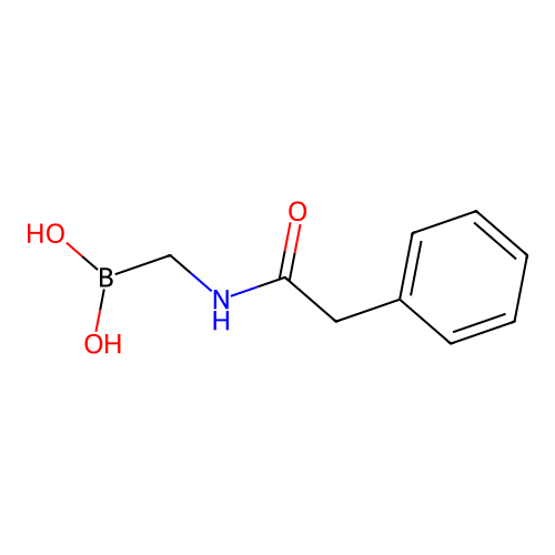Phenylacetamidomethyl Boronic Acid structure