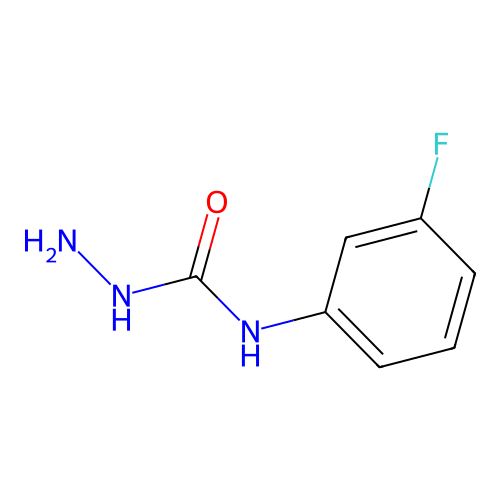 4-(3-Fluorophenyl)semicarbazide structure