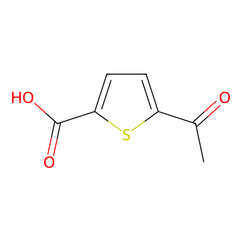 5-Acetylthiophene-2-carboxylic acid structure