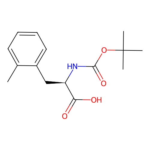 Boc-2-methyl-D-phenylalanine structure