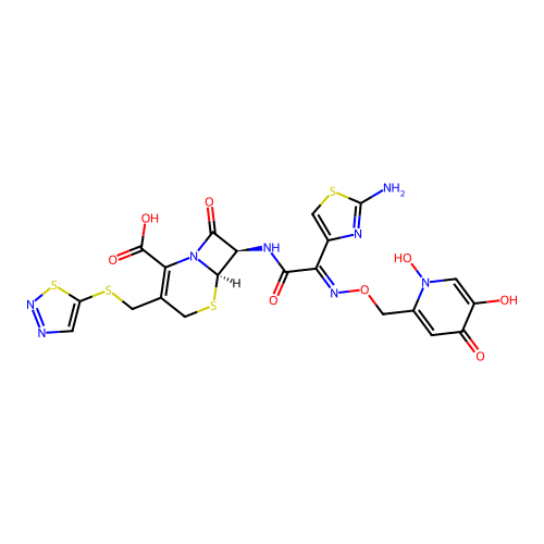 1,2,3-Thiadiazole, 5-thia-1-azabicyclo[4.2.0]oct-2-ene-2-carboxylic acid deriv. structure