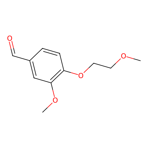 3-Methoxy-4-(2-methoxyethoxy)benzaldehyde structure