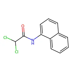 2,2-dichloro-N-naphthalen-1-ylacetamide structure
