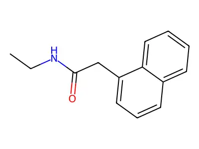 N-ethyl-2-(1-naphthyl)acetamide structure