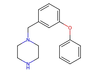 1-[(3-Phenoxyphenyl)methyl]piperazine structure