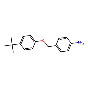 Benzenamine, 4-[[4-(1,1-dimethylethyl)phenoxy]methyl]- structure