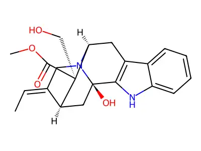 16-Epi-voacarpine structure