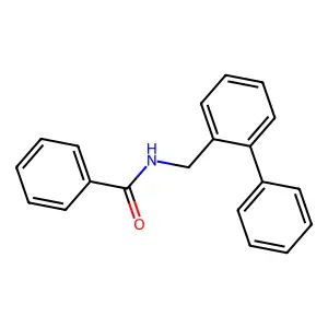 N-([1,1'-联苯]-2-基甲基)苯甲酰胺 structure