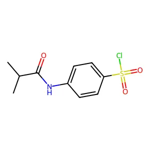 4-(2-甲基丙酰氨基)苯-1-磺酰氯 structure