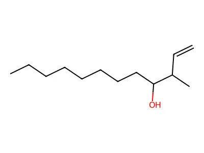 1-Dodecen-4-ol, 3-methyl- structure