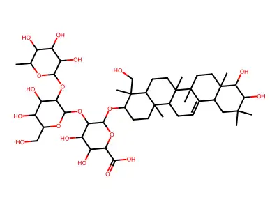 Soyasaponin A3 structure