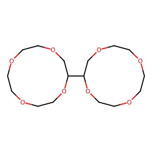 2,2'-Bi-1,4,7,10-tetraoxacyclododecane structure