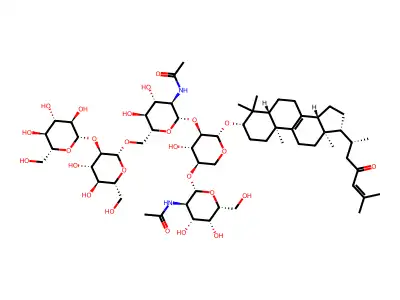 Sarasinoside A1 structure