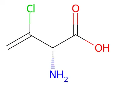 Chlorovinylglycine structure