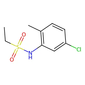 N-(5-chloro-2-methylphenyl)ethanesulfonamide structure
