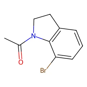 1-(7-Bromoindolin-1-yl)ethanone structure