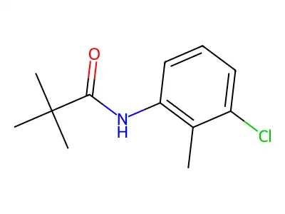 3'-Chloro-2,2,2'-trimethylpropionanilide structure