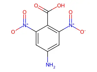 4-Amino-2,6-dinitrobenzoic acid structure