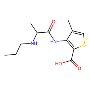 (4-Hydroxyphenyl)(2-isopropyl-1-benzofuran-3-yl)methanone structure