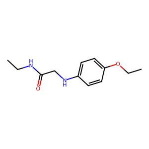 2-((4-乙氧基苯基)氨基)-N-乙基乙酰胺 structure