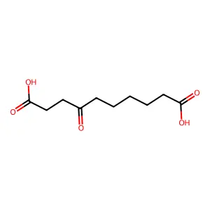 4-氧代癸二酸 structure