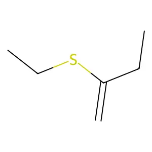 2-(Ethylthio)-1-butene structure