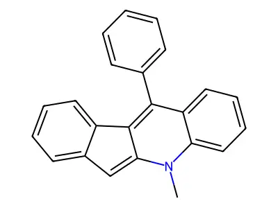 5H-Indeno[2,1-b]quinoline, 5-methyl-11-phenyl- structure