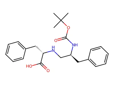 Boc-Phe-(R)-Phe-OH structure