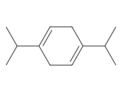 1,4-Diisopropyl-1,4-cyclohexadiene structure