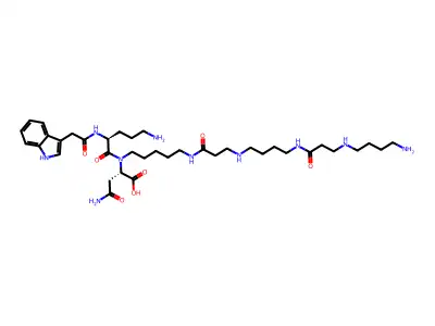 1,4-Naphthalenedione, 2,3-bis(1,1-dimethylethyl)- structure