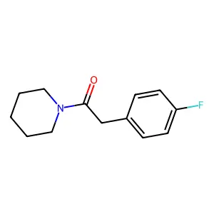 1-(4-Fluorophenyl)-2-(piperidin-1-yl)ethanone structure